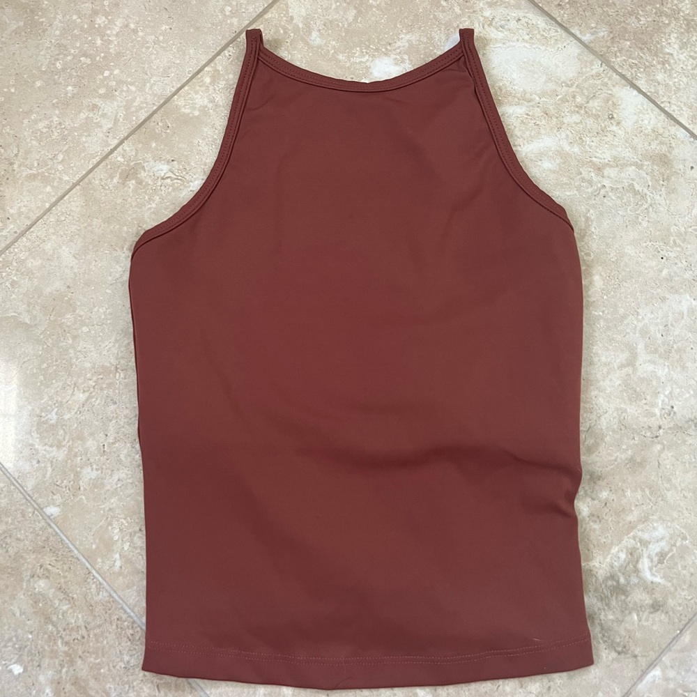 Five The Label Athletic Halter Tank Top